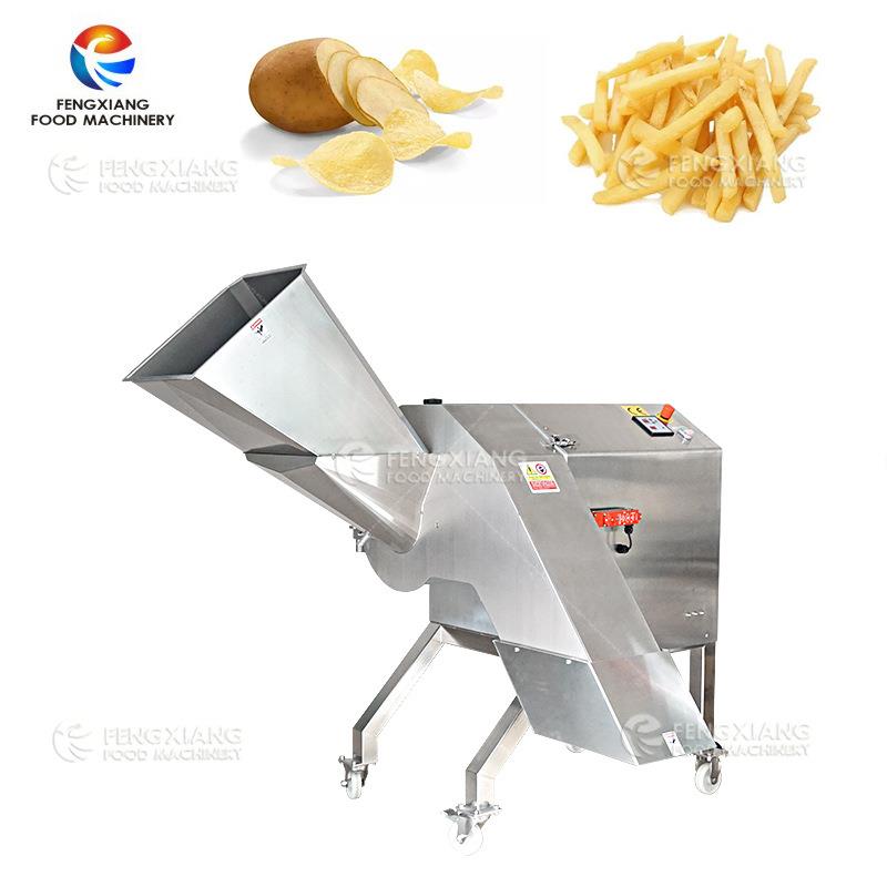 大型全自动狼牙土豆切条机果蔬加工设备工厂直销波浪薯条机