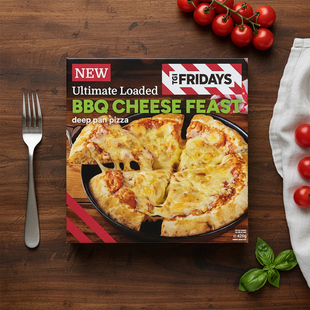 ICELAND埃丝蓝周五厨房至尊烧烤味芝士盛宴厚底披萨