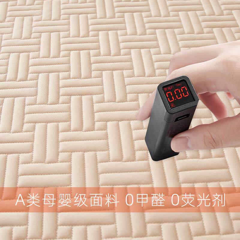 加厚夹棉六面全包拉炼式床笠防滑床罩可拆洗席梦思床垫保护套防尘