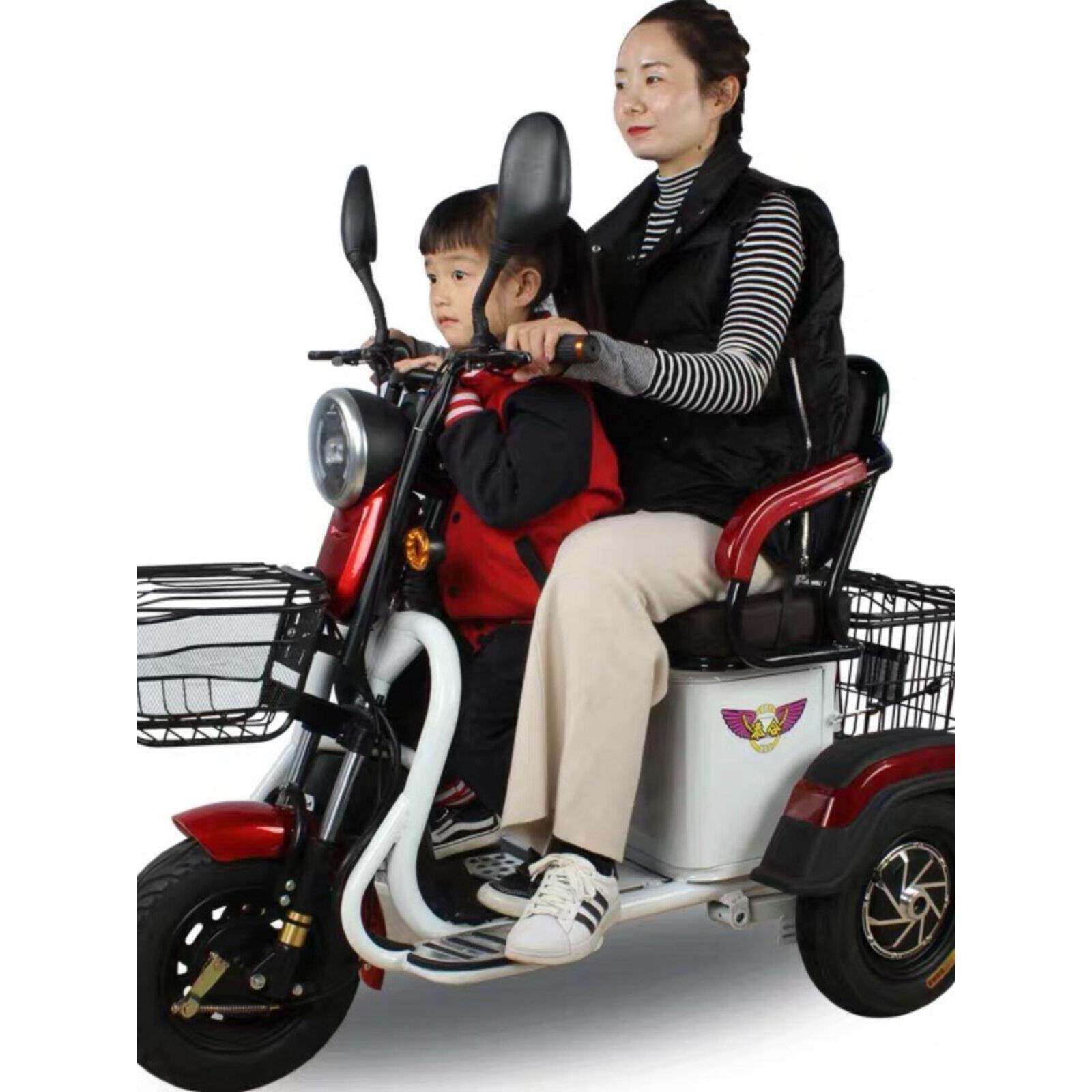 泰合老人代步电动三轮车残疾人中老年轻便休闲电三轮接送孩子买菜