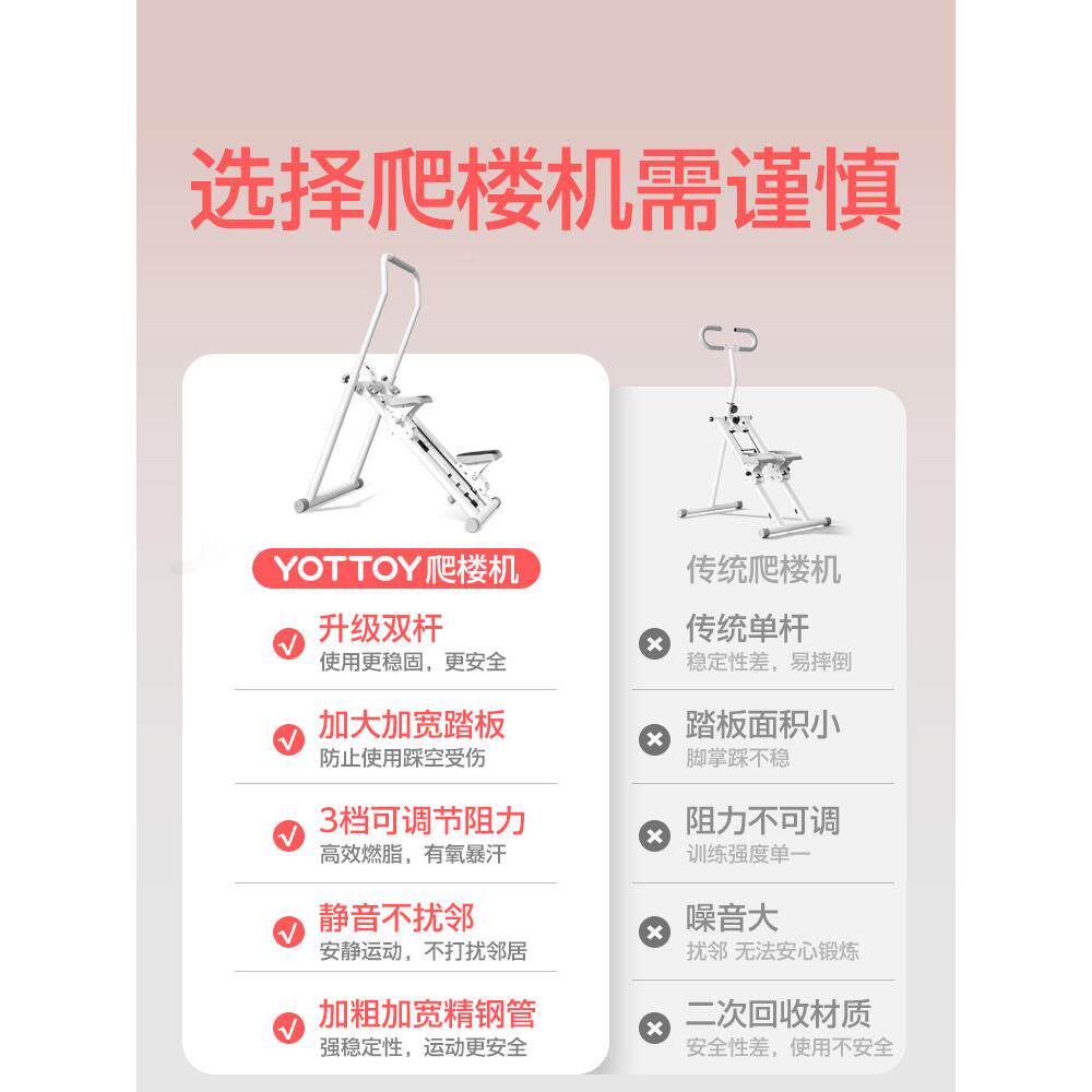 采购产品爬身楼梯机,多功能踏步机,健家用爬梯机,运动器材,VG