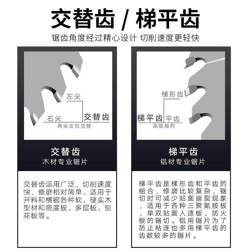 角磨机切割片切木头350mm切割机铝合金木工锯片10寸圆锯机120齿