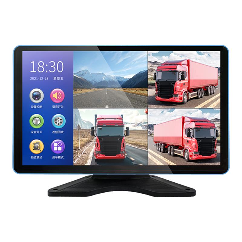 大货车车记录仪摄G远程行定位四路监控高清夜视像头全T66景4倒车