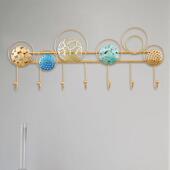 北欧玄关轻奢挂钩装 入户门口饰墙衣上钥挂钩匙创意进门壁FJFH2020