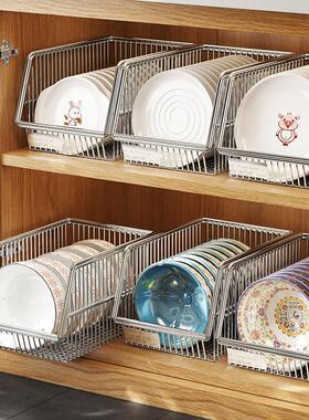 架厨房碗碟物as240909多层放碟子盘子收纳置具锅餐具收纳盒台面碗