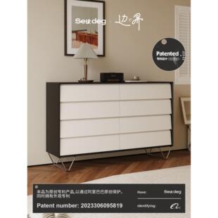 国补收207911%JI5DU 几度简约客现代八斗柜实木厅设计师高级感卧