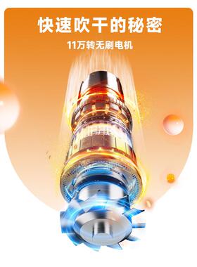 来旺弟宠物挂吹水机升级遥控降噪吹风机狗狗梳27479猫拉毛脖洗澡