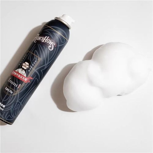 罗金霍斯泡沫发蜡摩丝男女头发造型保湿定型泡泡胶啫喱羊毛卷蓬松