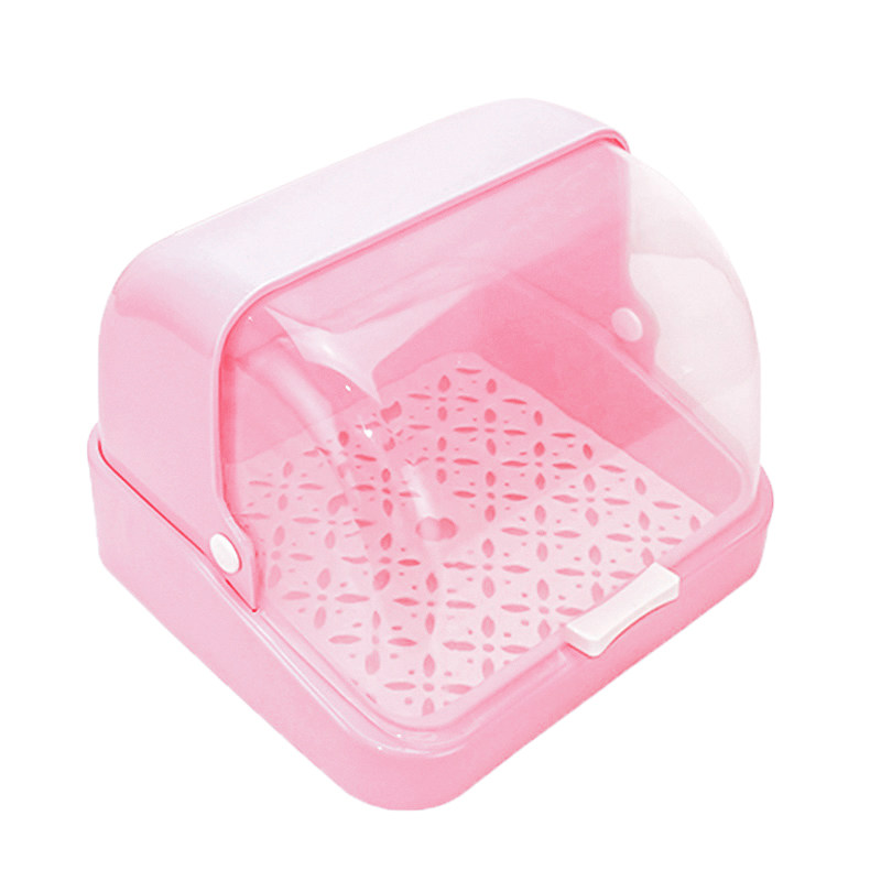 婴儿餐具奶瓶收纳盒置物宝宝碗筷沥水架带盖防尘水杯整理收纳箱大,婴童用品,奶瓶储存盒/奶瓶盒,淘宝优惠券,粉丝福利购,淘宝优惠卷