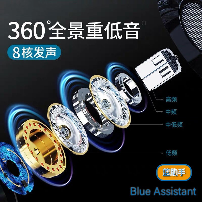 2024年新款3.5毫米有线耳机通用手机电脑声卡MP3话筒直播K歌耳返