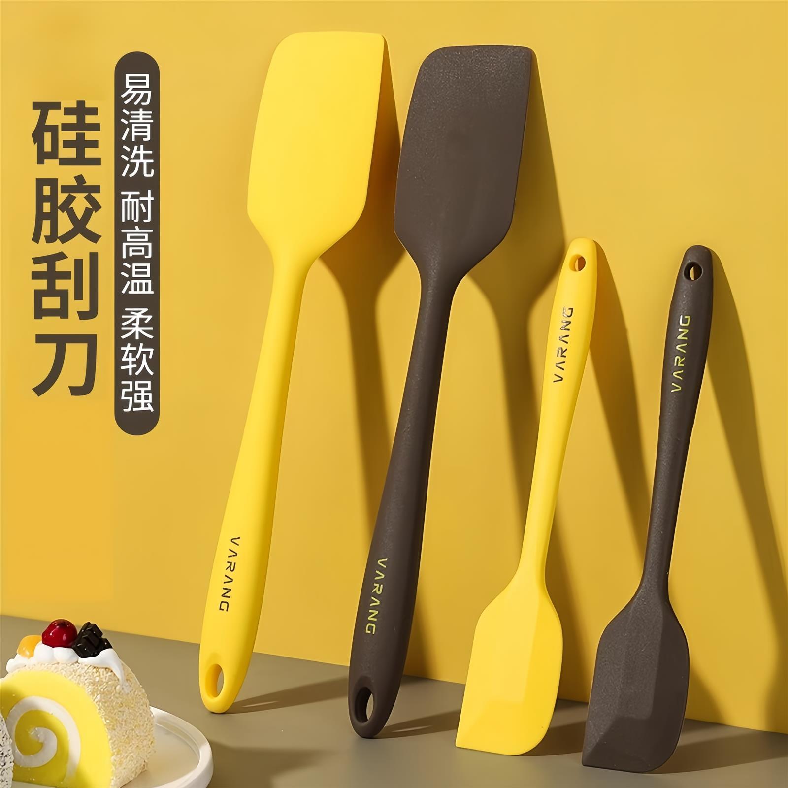 耐高温大号一体式刮刀硅胶蛋糕刮板家用奶油抹刀搅拌刀烘焙工具新