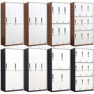 六门更衣柜四门员工宿舍换衣柜车间办公室铁皮储物柜九门鞋柜带锁