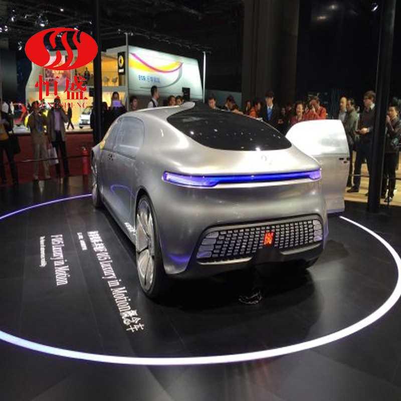 汽车旋车台展厅旋转展示台电动圆形旋转平台掉头旋转平台车展转台