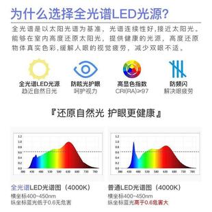 童房风扇灯静客厅厅卧室吊扇灯音彩706色全光儿谱家餐用电风扇吊
