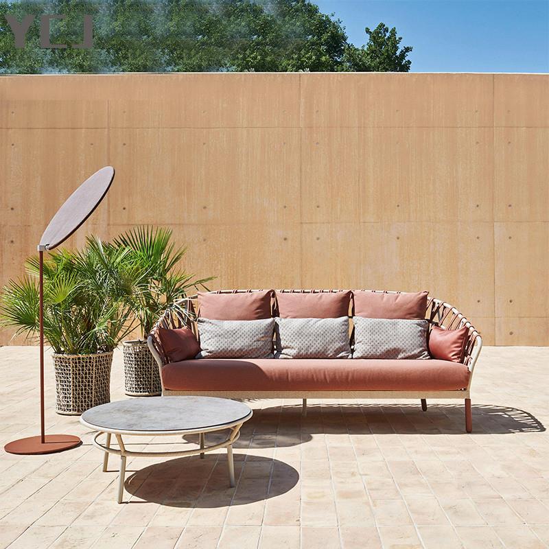 北欧户外沙发庭院露台休闲花园别墅设计师创意单人藤椅样板房家具