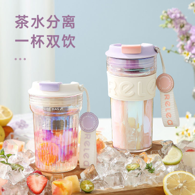 物生物超好看轻奢玻璃水杯