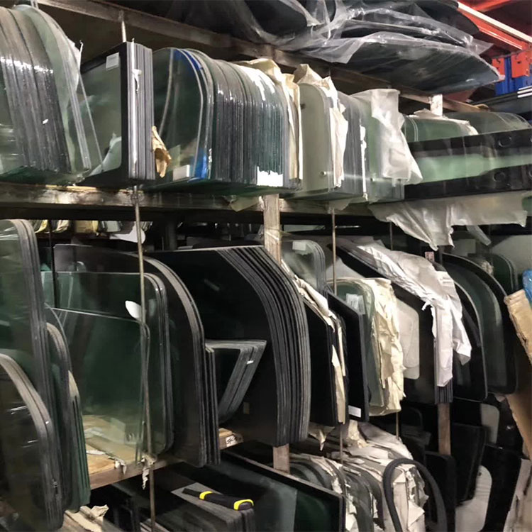 挖掘机柳工LG9075E/75驾驶室前档上下挡风推拉门窗车门后档玻璃