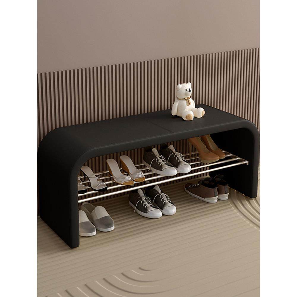 门口换鞋凳家用轻奢高级感进门可坐穿鞋柜一体入户卧室床位长条凳,住宅家具,换鞋凳,淘宝优惠券,粉丝福利购,淘宝优惠卷