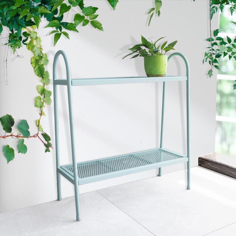 临亚花架子多层客厅阳台窗台落地北欧多肉不锈钢铁艺花盆架置物架