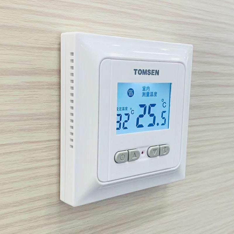 液晶显示电地暖温控器 汤姆森TM805型过热保护控制器 专用电热膜