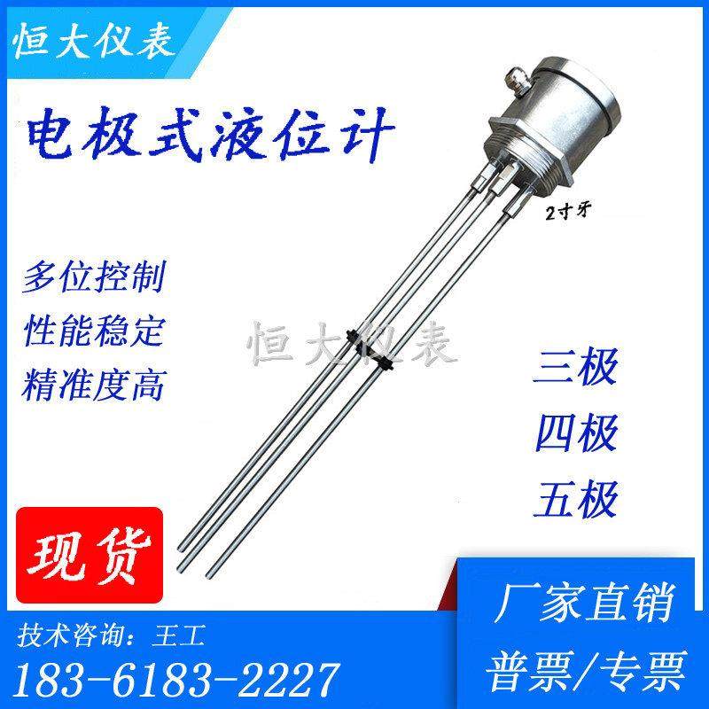 G2寸螺纹电极式液位计法兰型水位开关控制器不锈钢高温探头传感器,五金/工具,液位计,淘宝优惠券,粉丝福利购,淘宝优惠卷