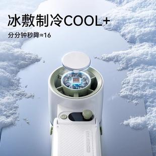 冰敷制冷风扇户外便携登山扣半导体小风扇强力涡轮大风力强力降温