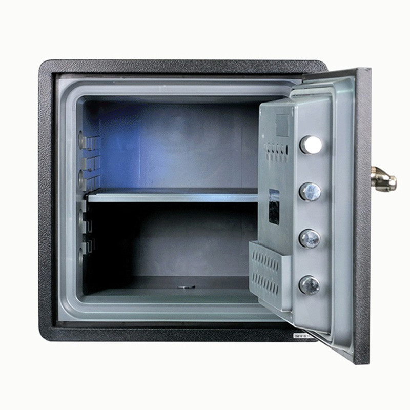 迪堡防火保险柜P-1B电子密码锁保管箱防水防盗3合1办公家用床头柜