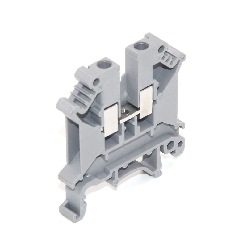 UK5N导轨式电压端子排2.5N3N5N6N10N 阻燃接线端子排端子排包邮