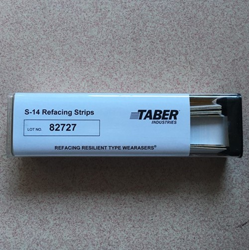 美国TABER砂纸S-14 预磨砂条修复橡皮砂纸CS-10砂条S14砂纸