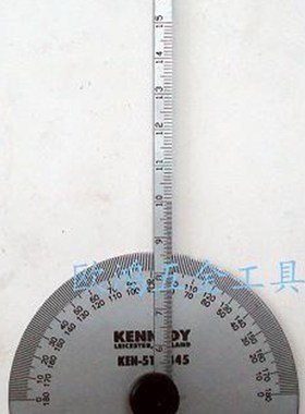 进口英国肯尼迪 KENNEDY 150mm 6寸 量角器深度尺 KEN-518-3450K