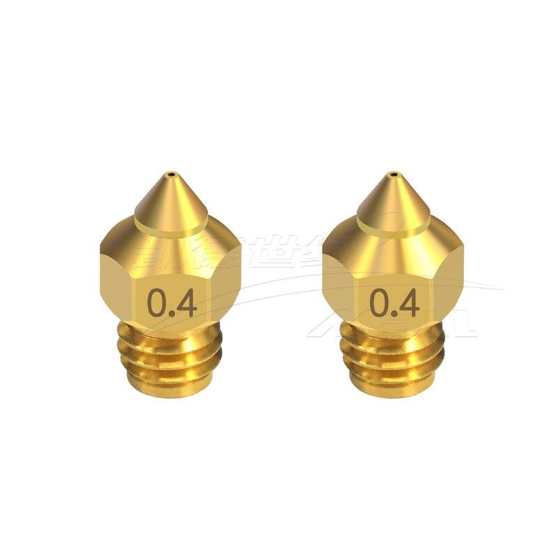 3D打印机配件 TTS尖头喷嘴1.75mm耗材全金属黄铜喷嘴替代MK8喷嘴