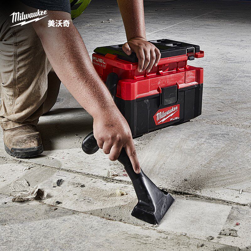 米沃奇milwaukee充电式吸尘器18V大吸力车用家用无线手持式锂电池