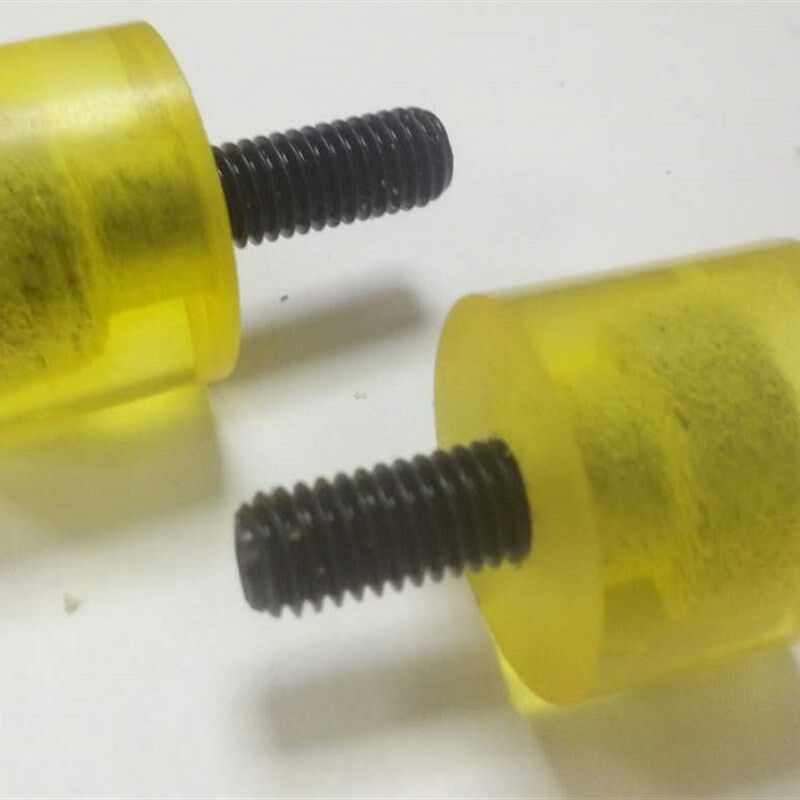 带沉孔聚氨酯压块沉孔防撞头优力胶缓冲垫片减震垫沉头孔防撞垫块