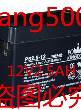 SP12-2.5 12v2.5ah PS2.5-12 12V2.5AH蓄电池CP1225 12V2.5AH电池