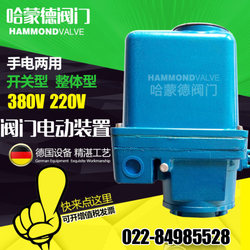 阀门电动装置执行器陪蝶阀380v220vLQ10-1 LQ20-1 LQ40-1 LQ80-1