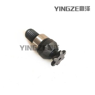 49CC迷你小跑摩托车配件发动机齿轮箱齿轮轴25H T8F小飞小链轮