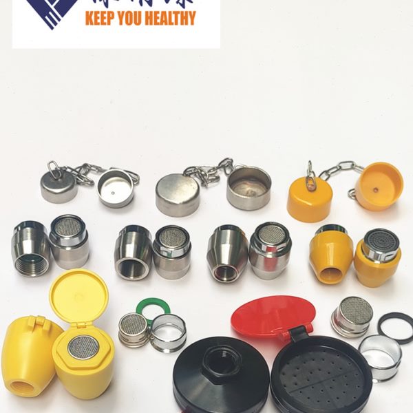保尔康洗眼器增压喷头喷嘴304过滤网验厂配件ABS塑料喷头盖洗眼头
