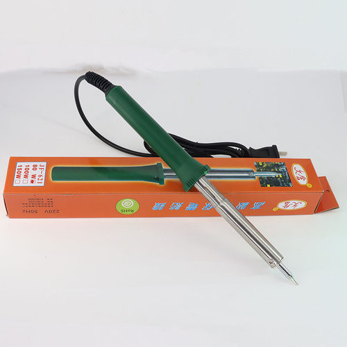 久富外热式电烙铁JF621直插220V大功率80W/100W/150W环保烙铁手柄