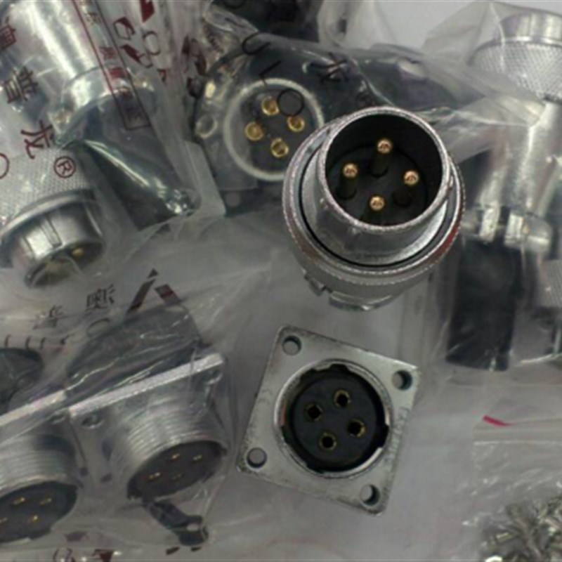 澳普龙AS20-4芯 20-4芯航空插头插座 澳普龙2芯3芯4芯5芯7芯插头