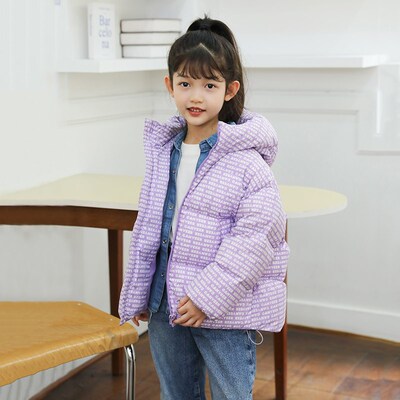 女童羽绒服加厚款2024冬季新款亲子装男童羽绒服宝宝羽绒服23153