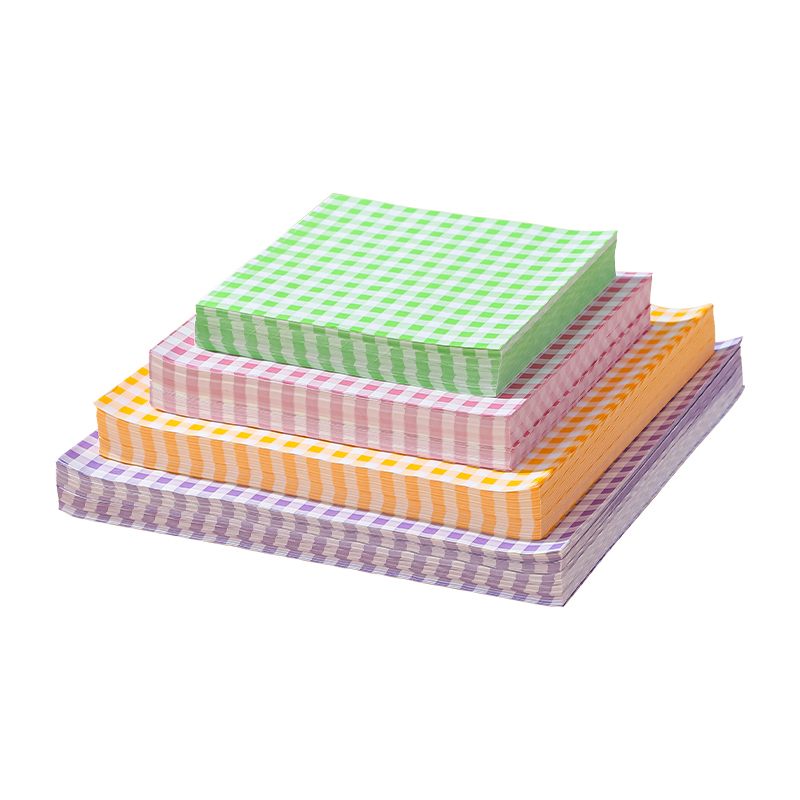 网红彩色淋膜防油纸食物垫纸小吃垫盘纸蛋糕油纸烘焙用纸包装纸