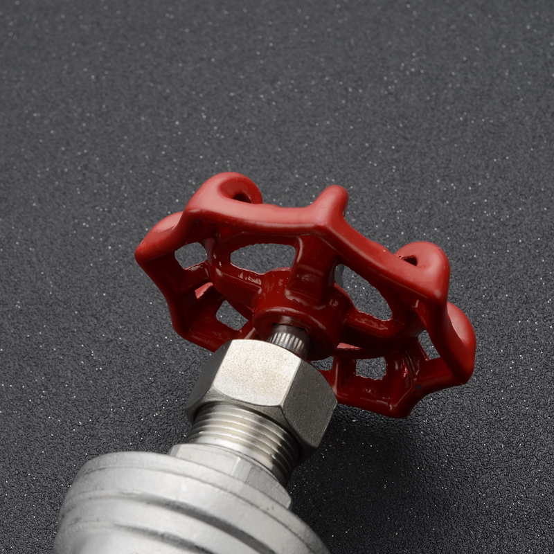 304/201 不锈钢丝扣闸阀 开关自来水管表前阀门内螺纹4分6分DN15