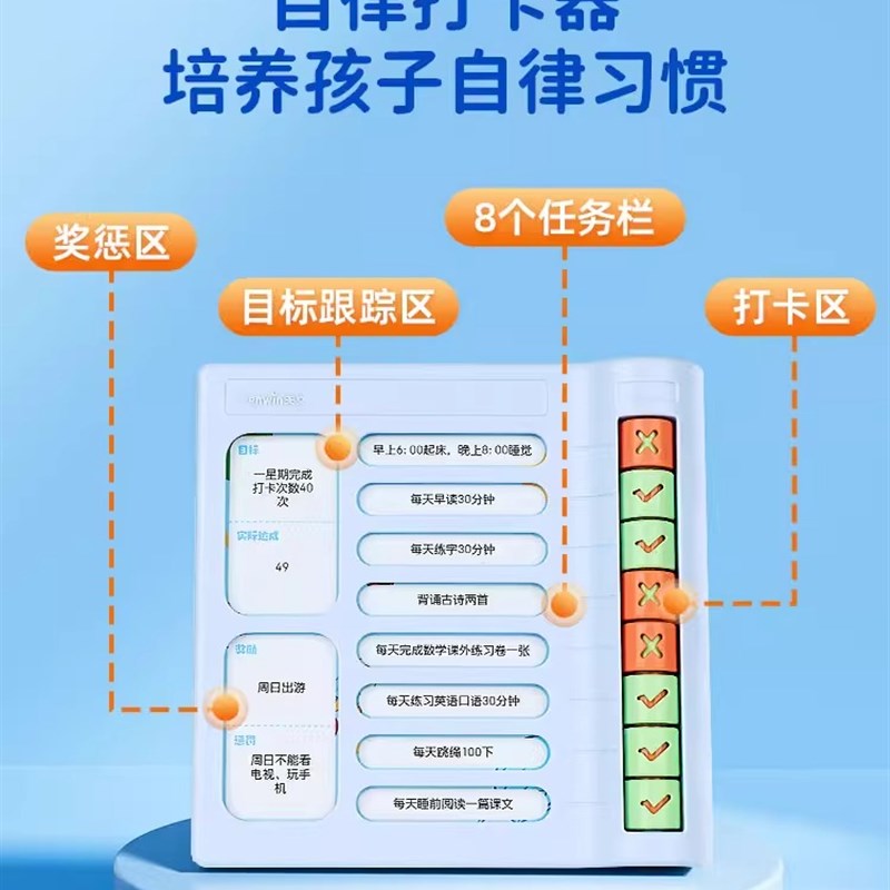 天文时间管理计时器可视化文具礼盒套装自律打卡器学习专用计划表