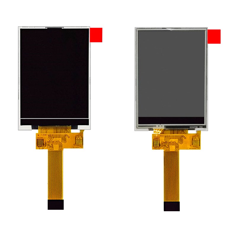 2.4寸SPI串口LCD液晶焊插接18p电阻触摸屏9341驱动7789TFT彩屏幕