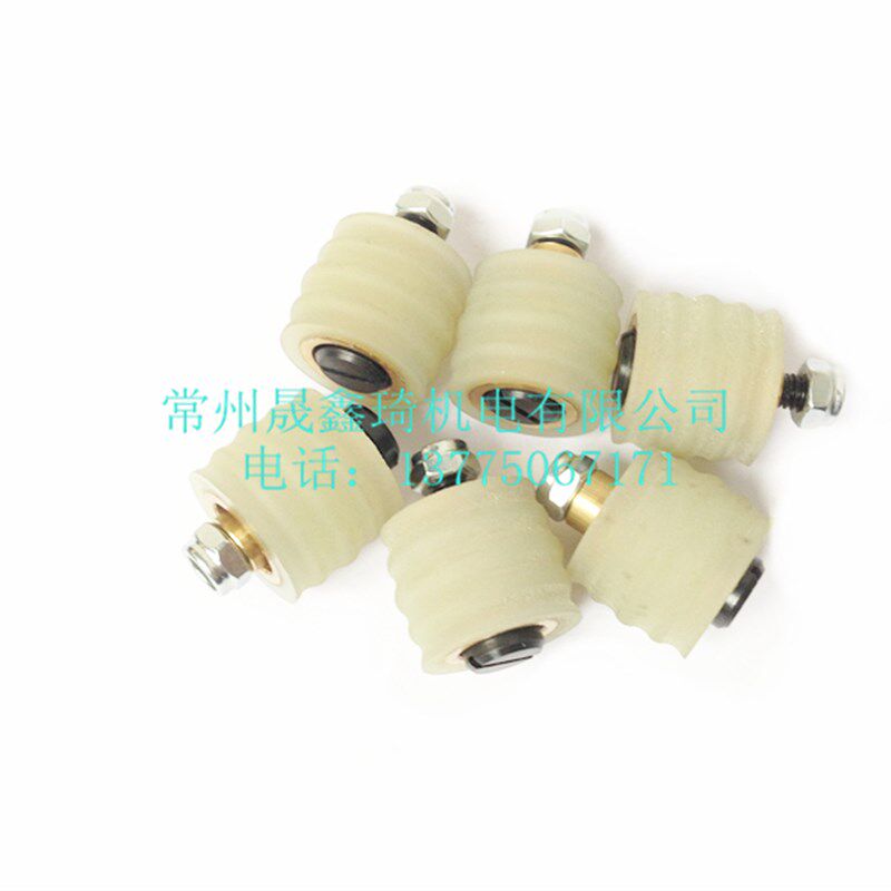美国AT-7010P气动砂带机滚轮/传动轮/PU单边橡胶轮手持架子配件图片