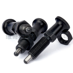 螺纹弹簧销 PXKL 加长型 PXAL SXPKL 旋钮柱塞VCN212 细牙分度销