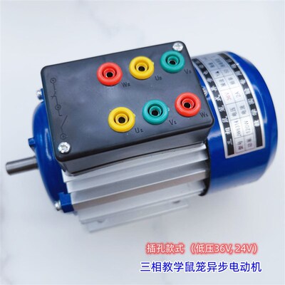 JW6314 36V,24V低压 教学用三相异步电动机(三相感应电动机)