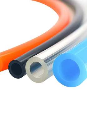 PU气管透明蓝色橙色气动空压机软管气管 tpu软管