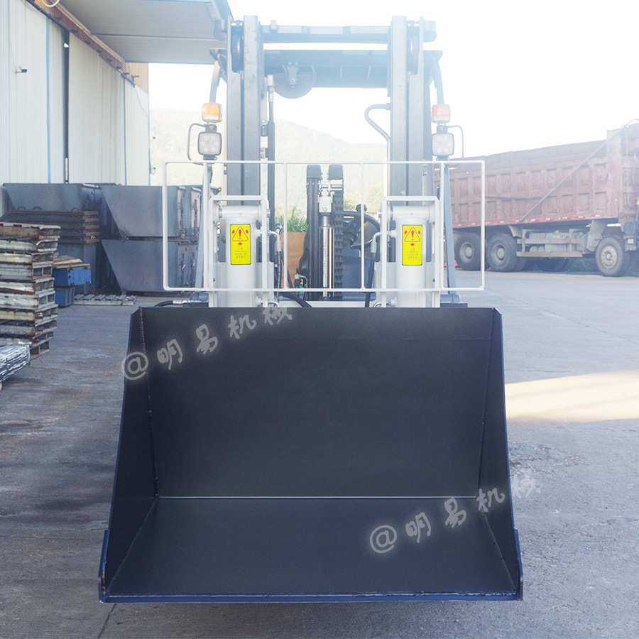 液压倾翻斗铲斗废料斗自动倾翻器叉车属具机械运输搬运设备钢配件
