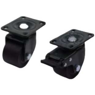 D75万向脚轮载重500KG型材支脚 D63 低脚轮CGL01